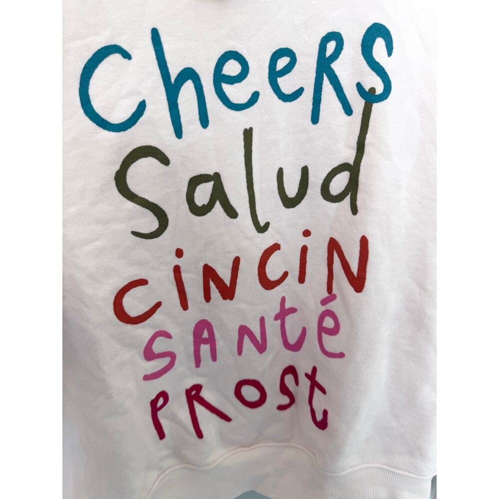 JORDAN NICKSON x ANTHROPOLOGIE Cheers Graphic Sweatshirt - Picture 6 of 8